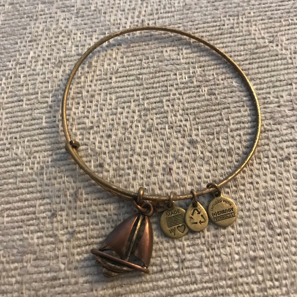 Alex and Ani Sailboat Bracelet